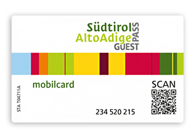 Südtirol Guest Pass - mobilcard